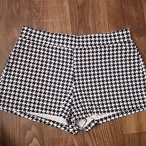 Houndstooth Shorts